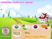 Игра Полезный салат из овощей онлайн