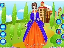 Игра Шикарное платье принцессы онлайн