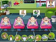 Игра Ясельная группа малышей онлайн