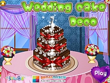Игра Свадебный шестиугольный торт онлайн