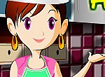 Игра Игра для девочек кухня сары онлайн