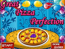 Игра Внешний вид большой пиццы онлайн