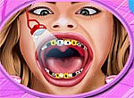 Игра Вылечить зубы Ханне Монтане онлайн