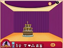 Игра Праздник с большим тортом онлайн