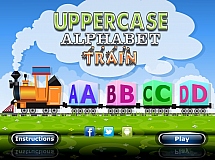 Игра Паровозик с алфавитом онлайн