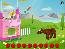 Игра Принцесса в лего замке онлайн