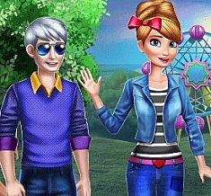 Игра Анна и Джек: весенняя смена гардероба онлайн
