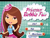 Игра Развлечения в пузырьках для маленьких принцесс онлайн