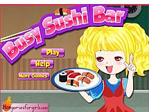 Игра Вкусные суши в кафе онлайн