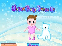 Игра Зимний ребенок онлайн
