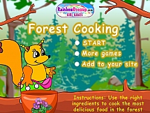 Опытный кулинар в лесу