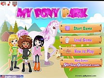 Игра Парк из пони онлайн