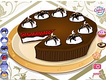Игра Украсить торт из шоколада онлайн