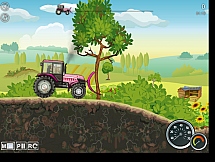 Игра Гонки на крутых тракторах онлайн