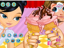 Игра Дизайн сладкого мороженое онлайн