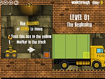 Игра Погрузка большого грузовика онлайн