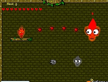 Игра Ужасы огня и воды онлайн
