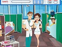 Игра Поцелуй доктора и медсестры онлайн