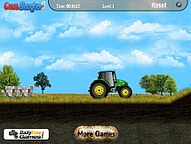 Игра Потрясающая местность для трактора онлайн