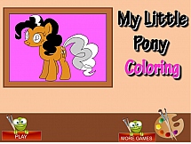 Игра Яркие краски для одной пони онлайн