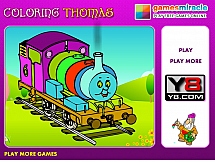 Игра Томас - веселый паровозик онлайн