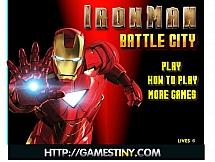 Игра Железный человек в борьбе с инопланетянинами онлайн