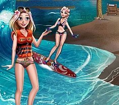 Игра Наряд принцесс для серфинга онлайн