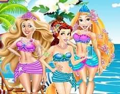 Наряд принцесс для пляжа