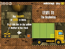 Игра Погрузчик для грузовика онлайн