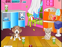 Игра Няня для животных онлайн