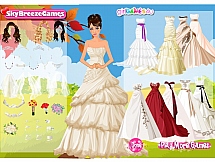 Игра Осеннее свадебное платье онлайн