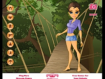 Игра Девушка в тропических джунглях онлайн