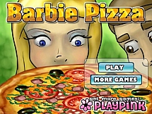 Игра Барби готовит пиццу онлайн